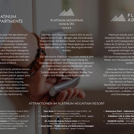 Platinum Mountain Hotel&Spa Szklarska Poręba Eksteriør bilde Brochure