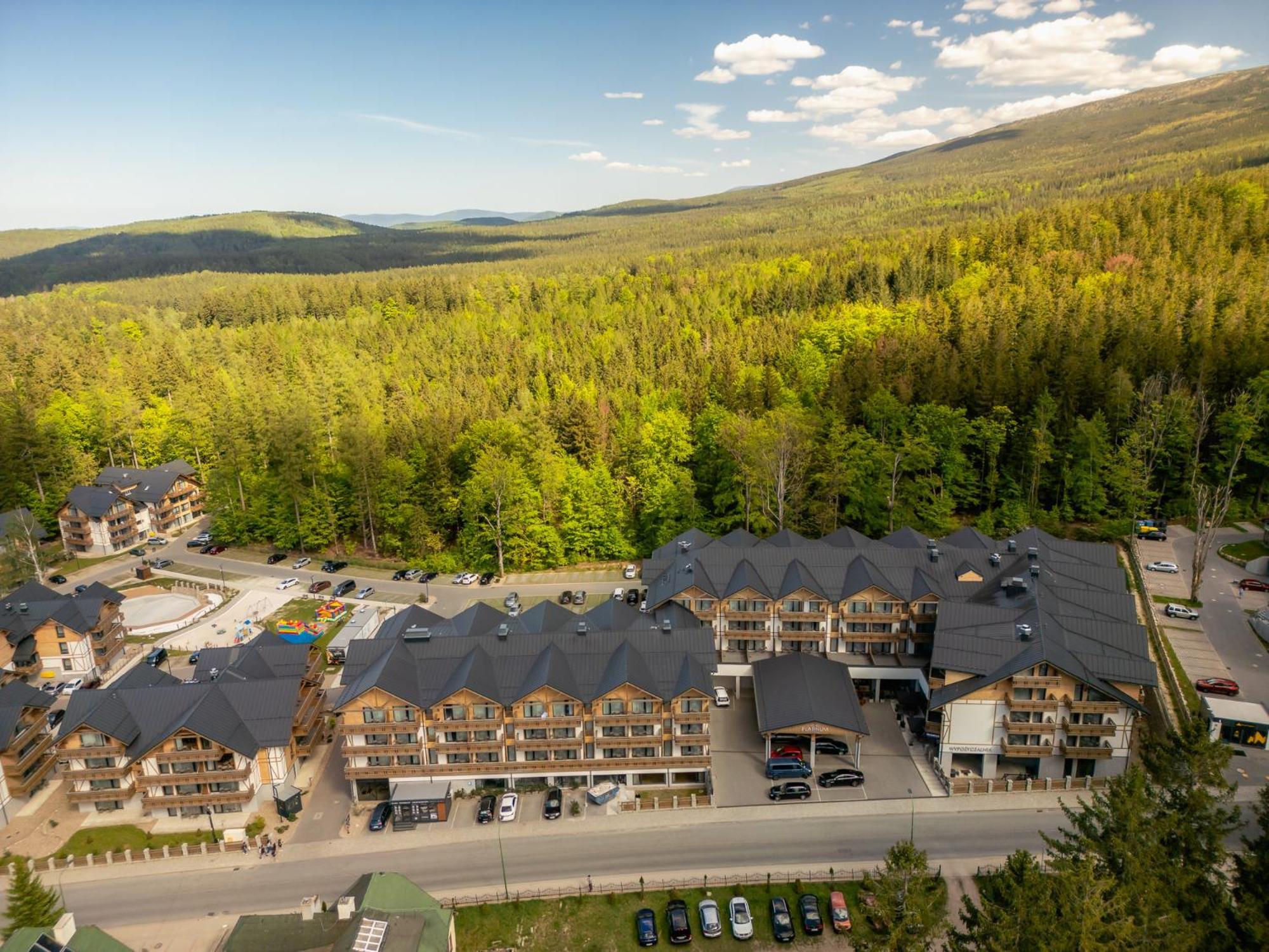 Platinum Mountain Hotel&Spa Szklarska Poręba Eksteriør bilde Aerial view